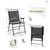 Costway 4PCS Outdoor Patio Folding Chair W/Armrest Portable Camping Lawn Garden 7 thumbnail