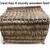 Antique Turn of the Century Wicker Fishing Creel 18" 2 thumbnail