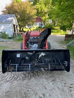 front mounted snowblower 1