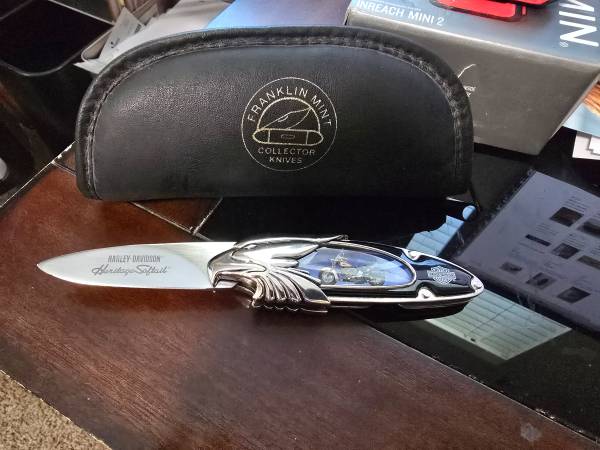 Franklin Mint Harley Davidson Heritage Collector Knife 1