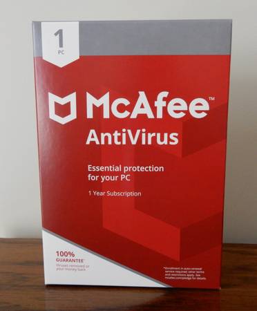 McAfee AntiVirus 1