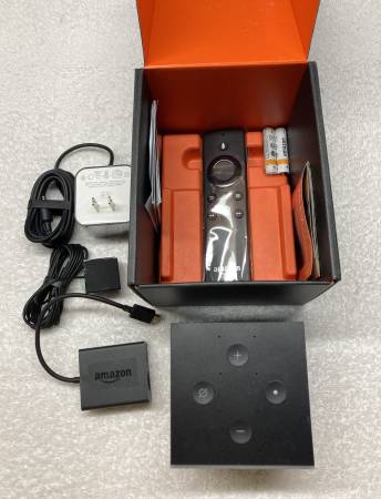 Amazon Fire TV Cube with Alexa Voice Remote - NEW, OPEN BOX 1