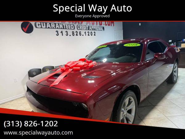 2018 Dodge Challenger SXT 2dr Coupe EVERY ONE GET APPROVED 0 DOWN 1