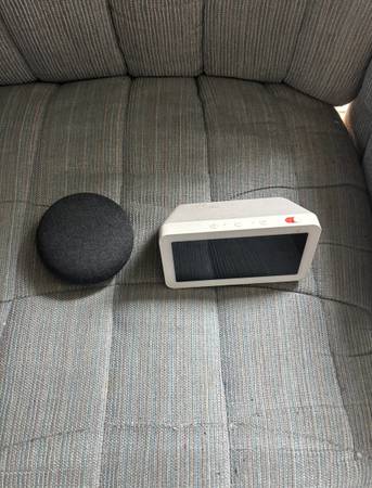 Amazon Echo Show  & Google Mini Home 1