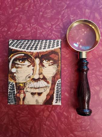 Vintage Avon Super Sleuth Magnifier Wild Country After Shave – NM 1