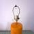 Mid Century Modern Lawrence Peabody "Many Moods" Orange Table Lamp 4 thumbnail