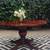 Vintage round mahogany dining pedestal table 11 thumbnail