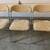Mid Century MODERN Vintage Folding ITALIAN Chairs, 1970's, Set of 4 17 thumbnail