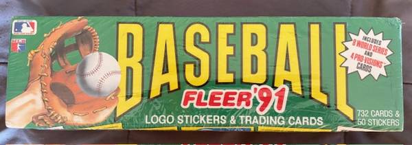 Baseball cards 1991 Fleer 1