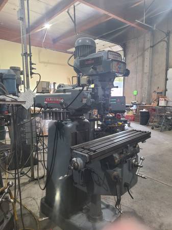 Clausing Kondia verticle milling machine 1
