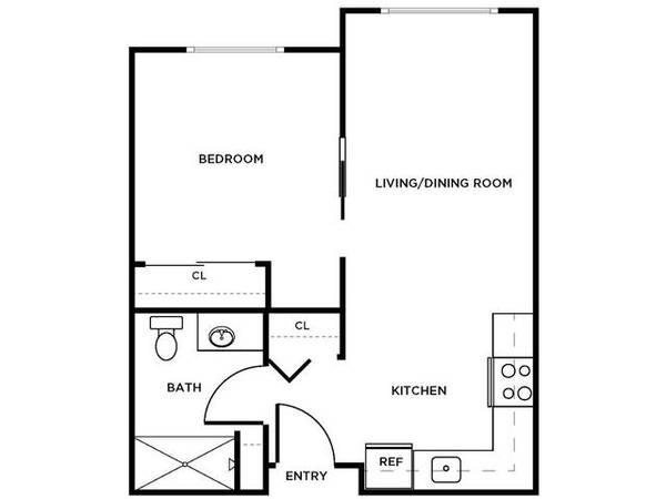 $1,701 / 1br - 498ft2 - Resident social lounges, Worry-free 24-hour onsite maintenance (Edmonds)63852577598467121