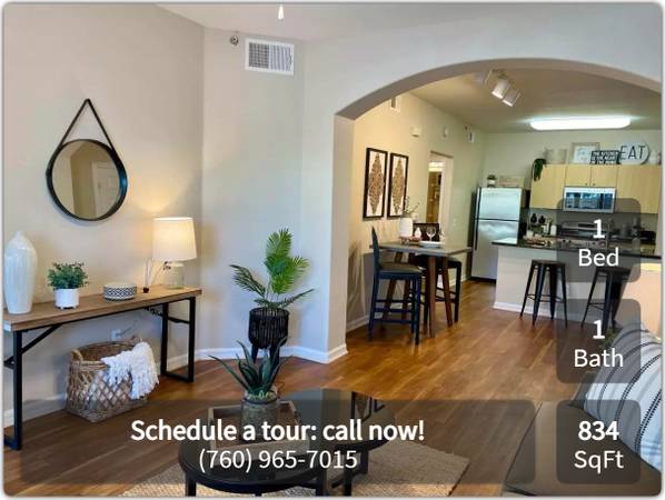 $2,045 / 1br - 834ft2 - Upgrade your lifestyle! 1 Bed, 1 Bath, 834 SqFt! (La Quinta)63686282570883121
