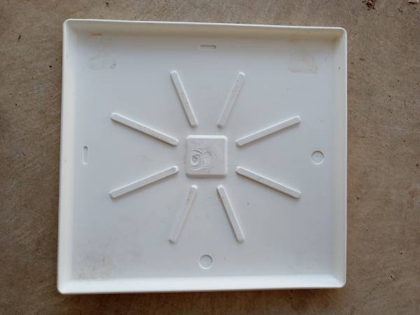 Plastic Washing Machine Washer Pan 30" x 28" 1