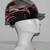 Harley Davidson Silver And Black Hard Hat With Flames Motorcycle H3 1 thumbnail