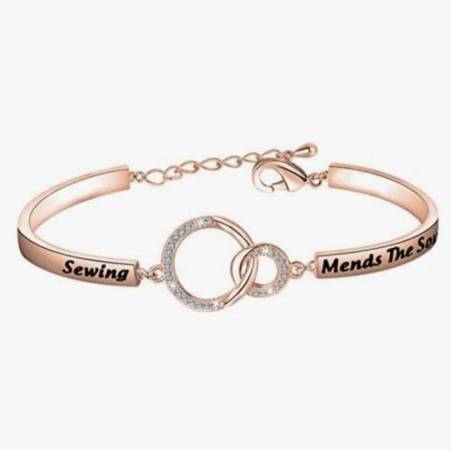 "Sewing Mends the Soul" Bracelet (Retails for $22.00) 1