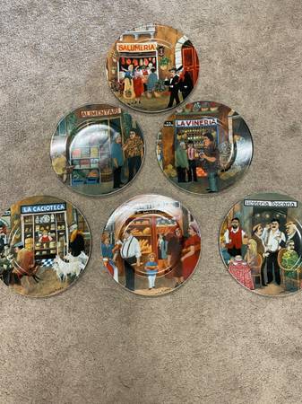 Guy Buffet 6 Dinner Plates 1
