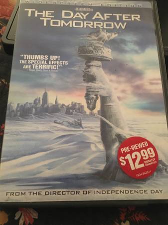 Dvd.  The Day After Tommorow 1