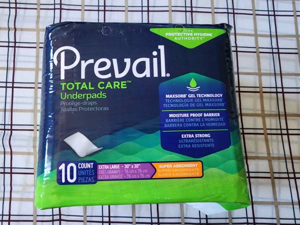Prevail Underpads XL 10ct 1