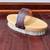 Custom cowhide hair on entryway bench 15 thumbnail