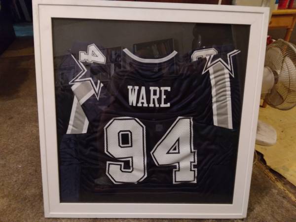 Cowboys DeMarcus Ware Framed Jersey 1