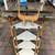 Vintage BoHo scorched bamboo corner shelf A154 19 thumbnail
