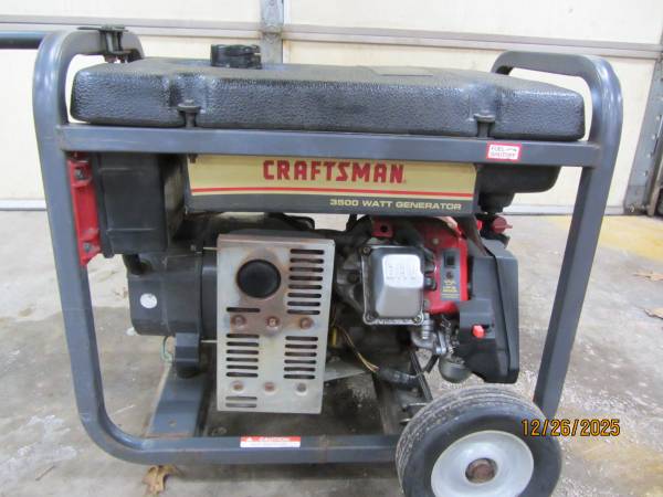 Craftsman 3500 watt generator 1
