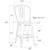 DHP Luxor 24" Bar Stool Antique Bronze set of 2(retail 160.00) 5 thumbnail