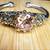 New Pink Yellow Quartz Gemstone Steel Classic Cuff Women Bracelet 8 thumbnail