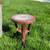 Antique Farm Milk Collectables 3 legged Steel stool rare + Can COOL! 4 thumbnail