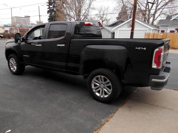 2015 GMC Canyon SLT Crew Cab 4WD Short Box - PROTECCIÓN GRATUITA DE 3 MESES O 3000 MILLAS P - $19,999 (+ Sapphire Auto Brokers - 3215 S Broadway Englewood CO 80113)63612640125057124