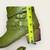 Green Buckled Ankle Boots – Size 39, Excellent Condition, 2” Heel 2 thumbnail