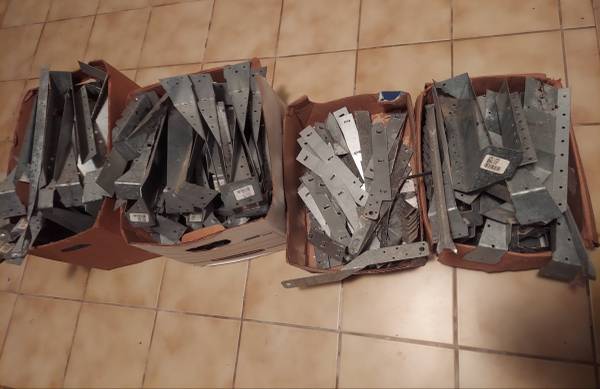 Construction Ties, Straps, Hangers; Reinforcement Hardware LOT- 4Boxes 1