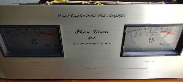 Phase Linear 400 Stereo Power Amplifier - $145 (Bellingham)63435874600705122