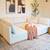 BRAND NEW IN BOX - White Modular Modern Modular Sectional with Ottoman - Costco  8 thumbnail