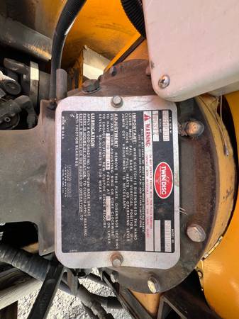 Tenco Loader Mount Snow Blower – CAT Diesel + Twin Disc SP111HP3 – Com 1