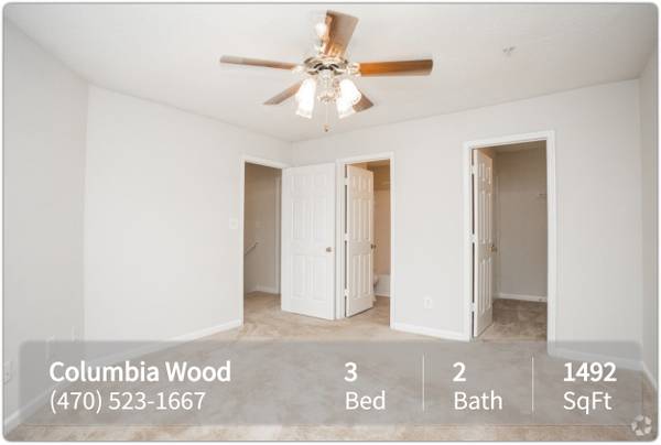 $1,601 / 3br - 1492ft2 - Great space for you! Affordable 3 BR / 2 BA for rent! 1492 Sq Ft! (Newnan)64045868593155122