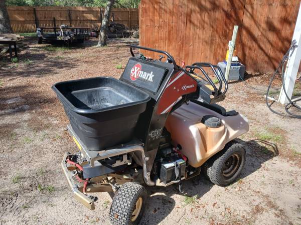 FERTILIZER  SPREADER RIDER - SPRAYER 1