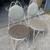 Wrought iron vintage decorative chairs 1 thumbnail