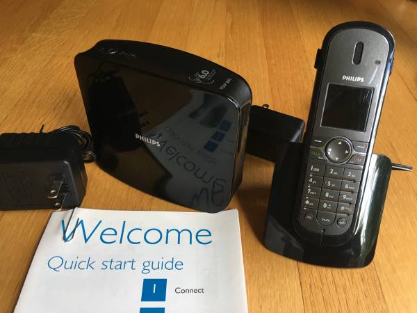 Philips VOIP841 DECT 6.0 Interference Free Wireless Phone 1