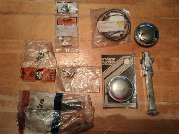 Harley Davidson motorcycle parts lot 1