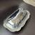 Vintage 70s Metal 3 piece butter dish w/ cover and glass insert 10 thumbnail