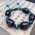 Fashion 18mm Natural Blue Sandstone and Turquoise Beads Bracelet 1 thumbnail