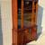 Vintage DUNCAN PHYFE Serpentine Mahogany China Cabinet Wood Hutch 2 thumbnail