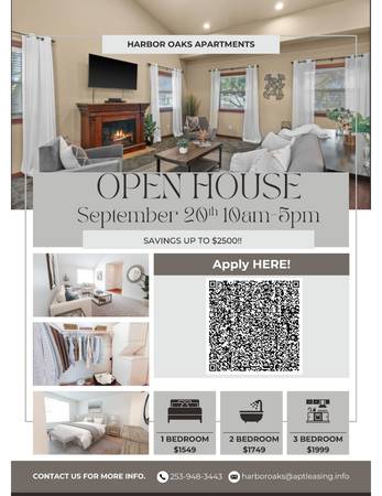 $1,749 / 2br - 926ft2 - $2500 In Savings! Apply By SUNDAY!👌 (97 Byrd Drive, Steilacoom, WA)63786780087553120