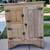 Early Oak Wood Ice Box Chest Cabinet 1 thumbnail