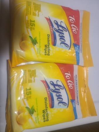 Lysol Disinfectant wipes 1
