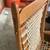 Folk-Art Handmade Woven Rawhide Oak Rocking Chair 9 thumbnail