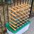 Wood/ metal wine rack 7 thumbnail