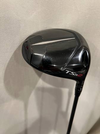 Titleist golf TSR 2 driver with Tensei 1K graphite shaft 1