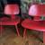 2 x Eames Lounge Chair Wood (LCW) in Red 1 thumbnail